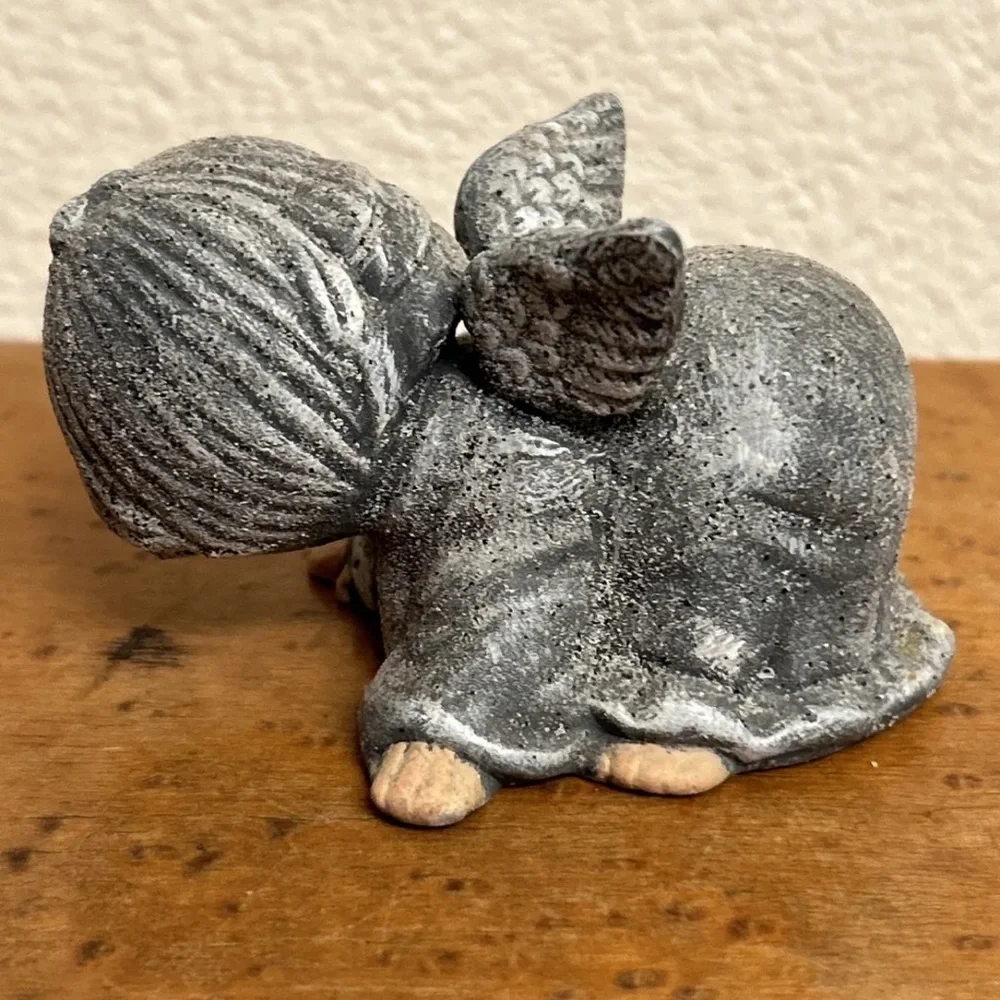 Baby GIRL Angel Ceramic 3.75
